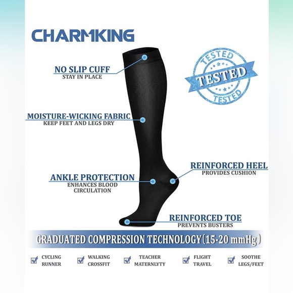 NEW! • Compression Socks | Unisex - Picture 4 of 5